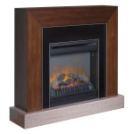 Kominek elektryczny EWT Dimplex Optiflame Arch CIEMNY ORZECH ECO LED + Głośnik  GRATIS - kosmaj24.pl