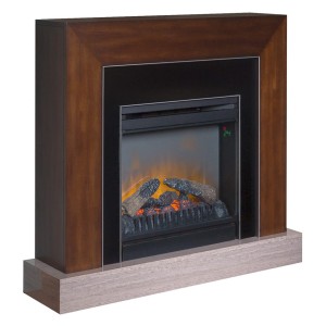 Kominek elektryczny EWT Dimplex Optiflame Arch CIEMNY ORZECH ECO LED + Głośnik  GRATIS - kosmaj24.pl