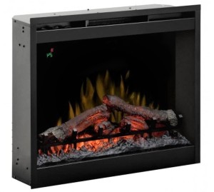 Wkład kominkowy do zabudowy - Kominek elektryczny EWT Dimplex Optiflame 26" Slim LED + Głośnik i WYSYŁKA GRATIS - kosmaj24.pl