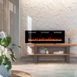Kominek elektryczny ŚCIENNY EWT Dimplex Optiflame Sierra XL 72" LED - 183cm + Głośnik i WYSYŁKA GRATIS - kosmaj24.pl