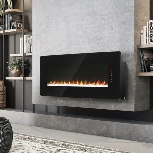 Kominek elektryczny ŚCIENNY EWT Dimplex Optiflame Winslow 48" LED - 122cm + Głośnik GRATIS - kosmaj24.pl